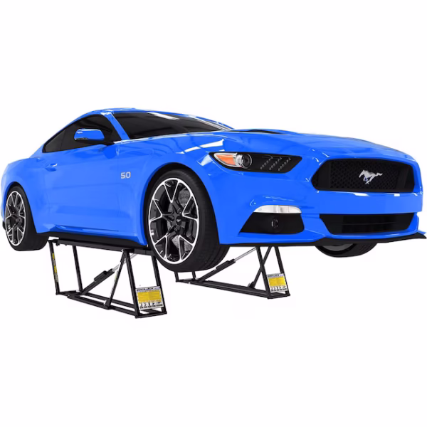 QuickJack 5000TLX Extended Portable Car Lift 5000 lb Capacity 110V Hydraulic Vehicle Lift for Long Wheelbase Cars