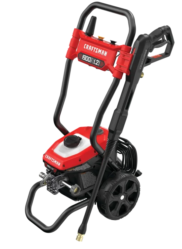 CRAFTSMAN 1900 PSI Electric Pressure Washer 1.2 GPM Corded Cold Water Power Washer with Turbo Nozzle
