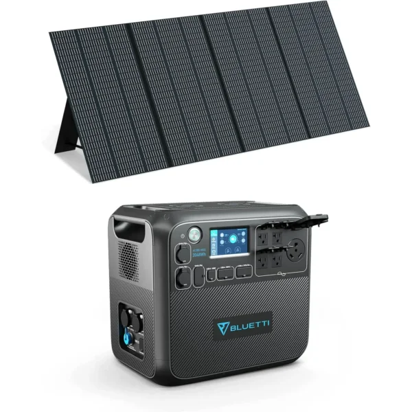 Bluetti AC200MAX 2200W Solar Generator with 350W Panel