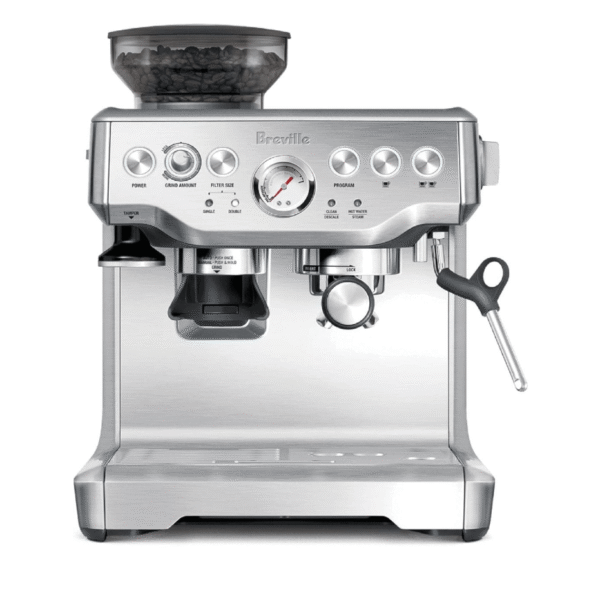 Breville Barista Express – Brushed Stainless Steel | From Beans to Espresso in Under a Minute