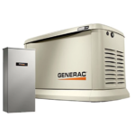 Guardian Series 22 Kw/19.5 Kw Air Cooled Home Standby Generator with Wi-Fi with Whole Hoe 200 Amp Transfer Switch
