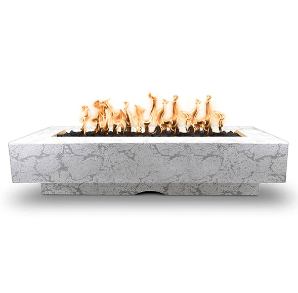 The Outdoor Plus 84″ Del Mar Concrete Gas Fire Pit
