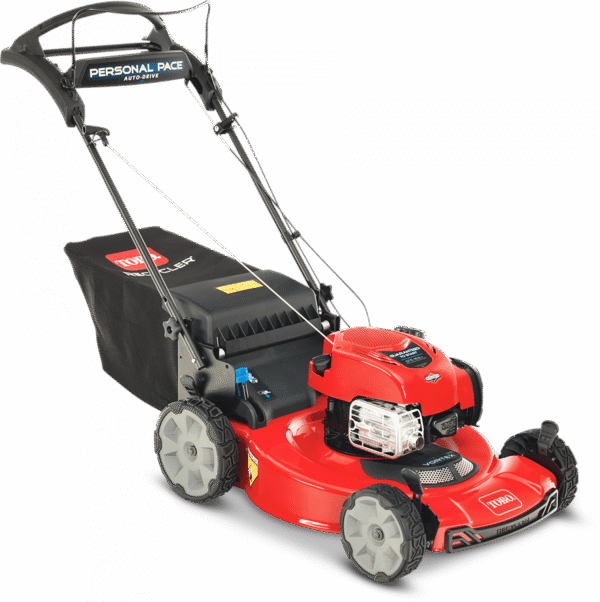 Toro Recycler 22 Inch Personal Pace Auto Drive Lawn Mower 163cc Briggs Stratton Engine Self Propelled