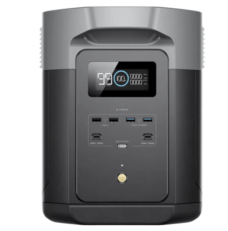 ECOFLOW DELTA 2 950 WITH 2PCS 110W SOLAR PANEL