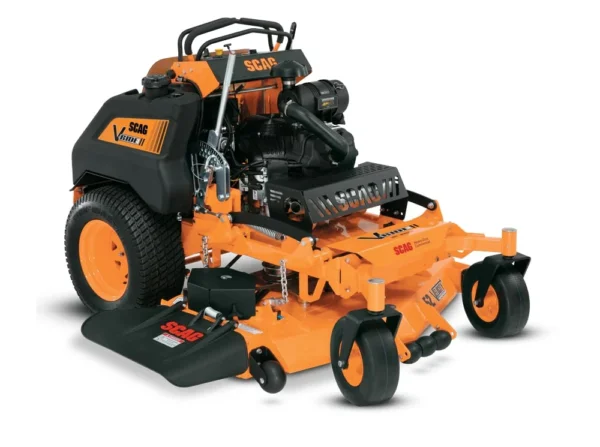 Scag V-Ride II 52 Inch Stand-On Zero Turn Lawn Mower 26 HP Kawasaki FT EFI Velocity Plus Deck