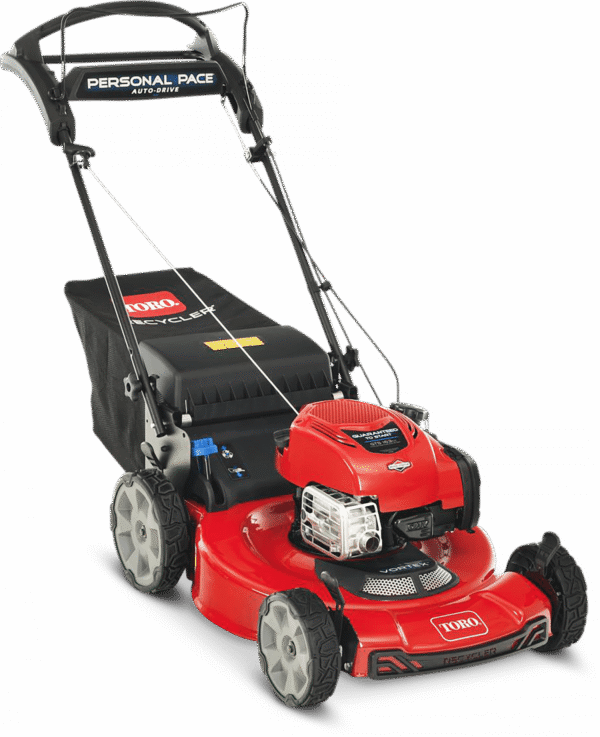 Toro Recycler 22 Inch Personal Pace Auto Drive Electric Start Lawn Mower Briggs Stratton 725 EXi Engine