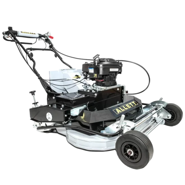 Allett Uplift 86 34-Inch Gas Stadium Rotary Lawn Mower Twin Blade Roller Mower 223cc