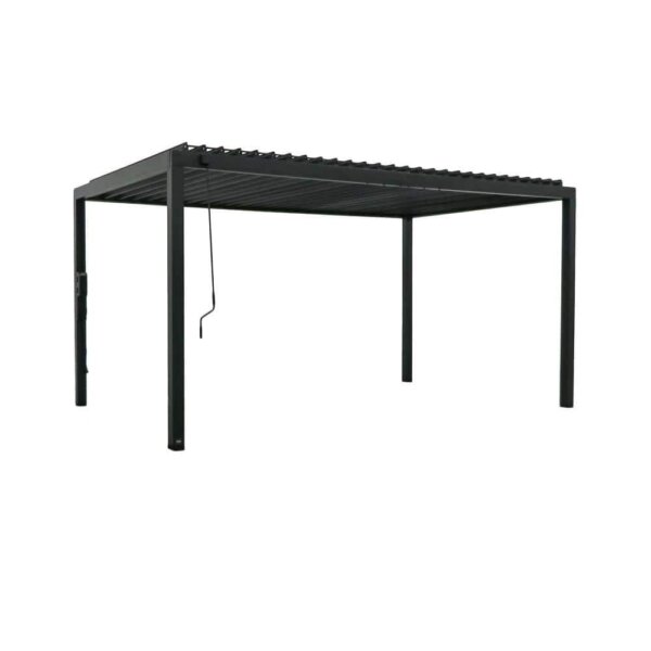 Backyard Discovery Sarasota Galvanized Steel Louvered Pergola