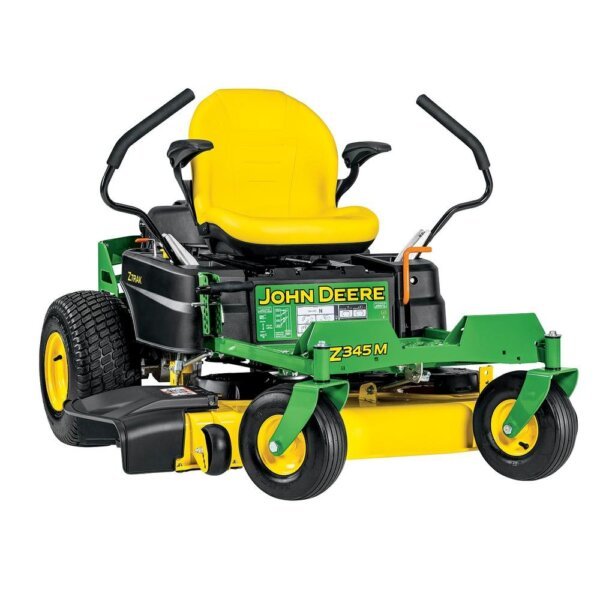John Deere Z345M Zero Turn Mower 22 HP V Twin Engine 42 Inch Accel Deep Deck