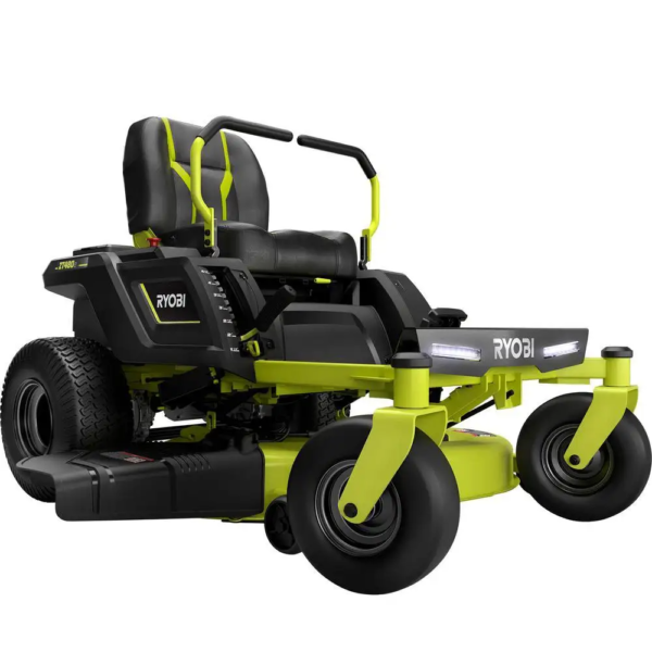 RYOBI 48V 42 Inch Electric Zero Turn Mower 75Ah Battery Brushless Motors Riding Lawn Mower