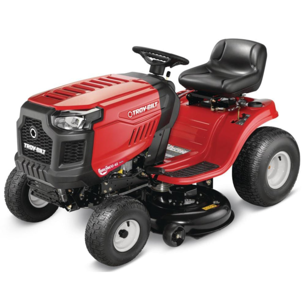 Troy-Bilt Bronco 42 Riding Lawn Tractor 19 HP Briggs Stratton Engine 42 Inch Deck AutoDrive Transmission