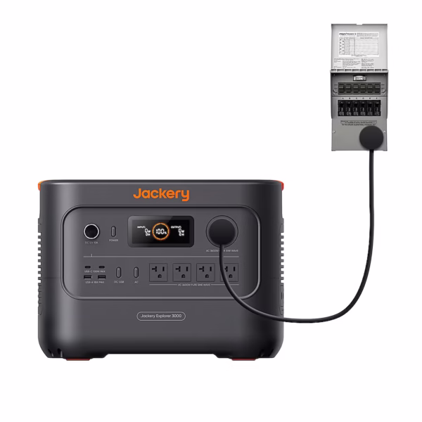 Jackery Explorer 3000 v2 3072Wh 3600 Watts Portable Power Station with Transfer Switch