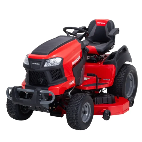 CRAFTSMAN 54" Gas Garden Tractor 24 HP Kawasaki V-Twin Engine 54" Fabricated Deck Tuff Torq K62 Differential Lock